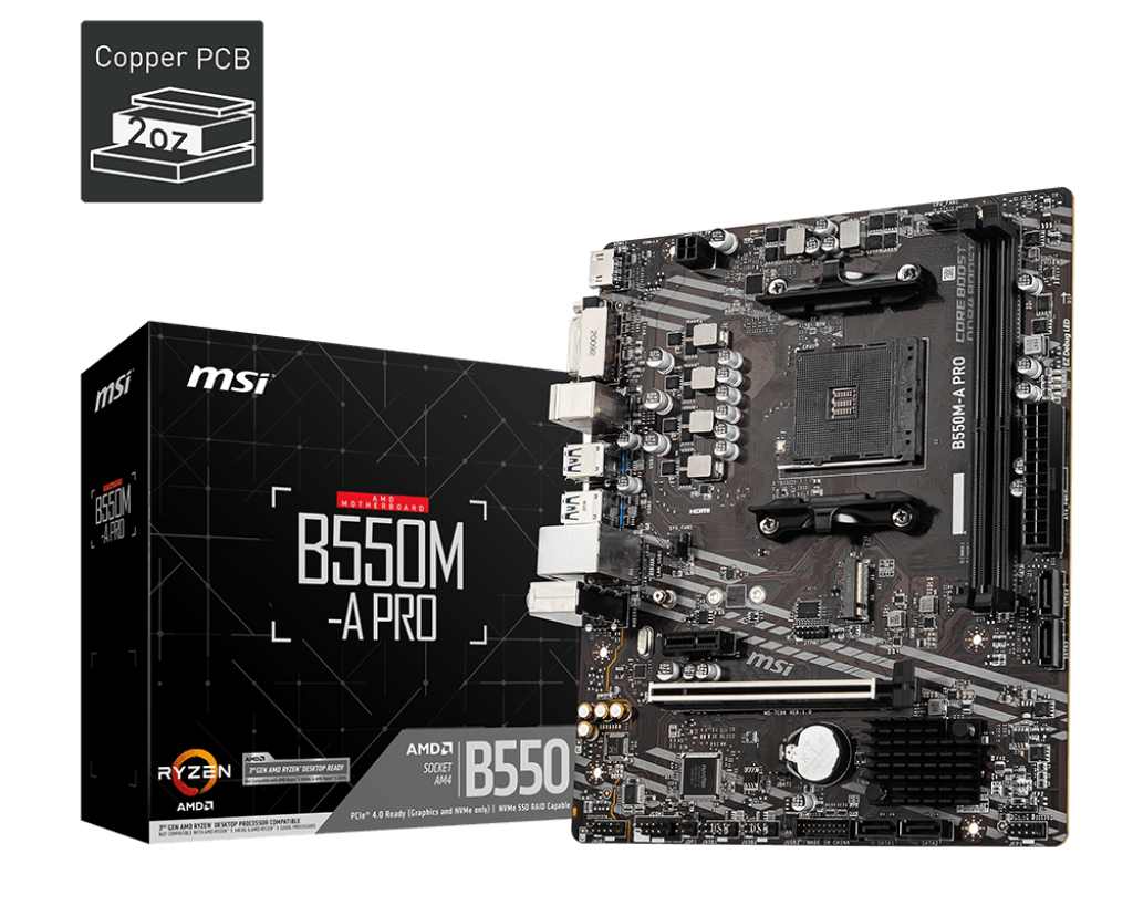 TARJETA MADRE MSI B550M-A PRO