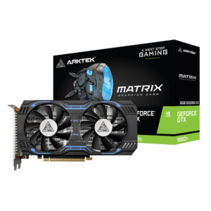 TARJETA DE VIDEO ARKTEK GTX1660 TI 6GB V2 AKN1660TID6S6GH1