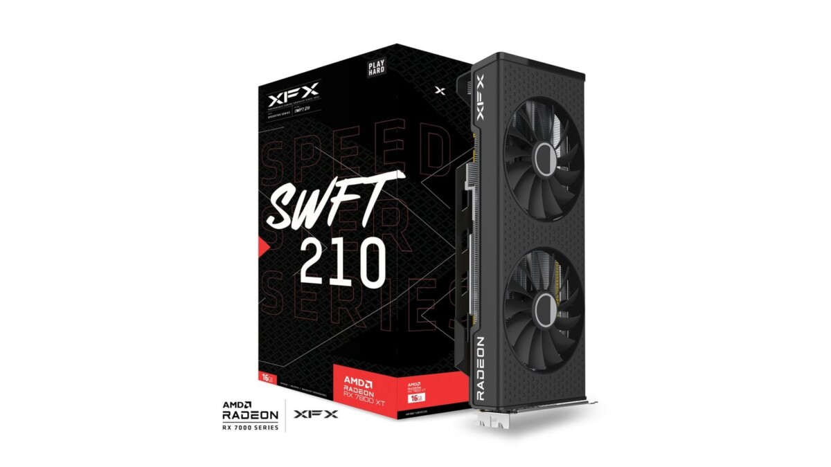 Tarjeta de Video XFX Speedster Swft 210 RX 7800 XT 16GB GDDR6