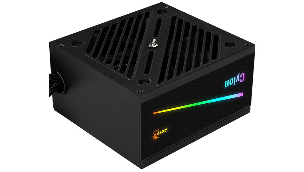 Fuente de poder AeroCool Cylon 500w 80 Plus White RGB