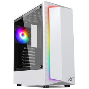 Gabinete Gamer Gravity GR08 White RGB