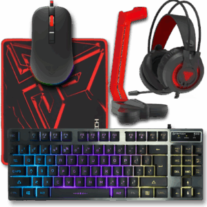 Combo Gamer Fantech 5 en 1 TKL