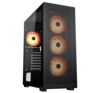 Gabinete Gamer Cougar Mx220 RGB Black