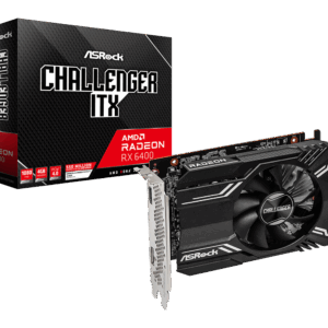 Tarjeta de Video Asrock Challenger AMD RX 6400 4GB GDDR6