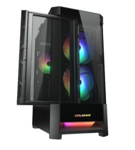 Gabinete Gamer Cougar Duoface RGB Black