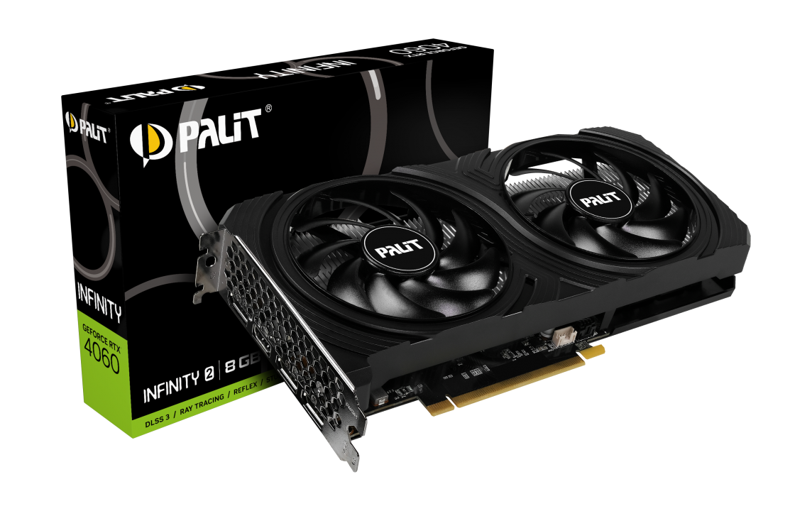 Tarjeta de Video Palit Infinity RTX 4060 8GB GDDR6