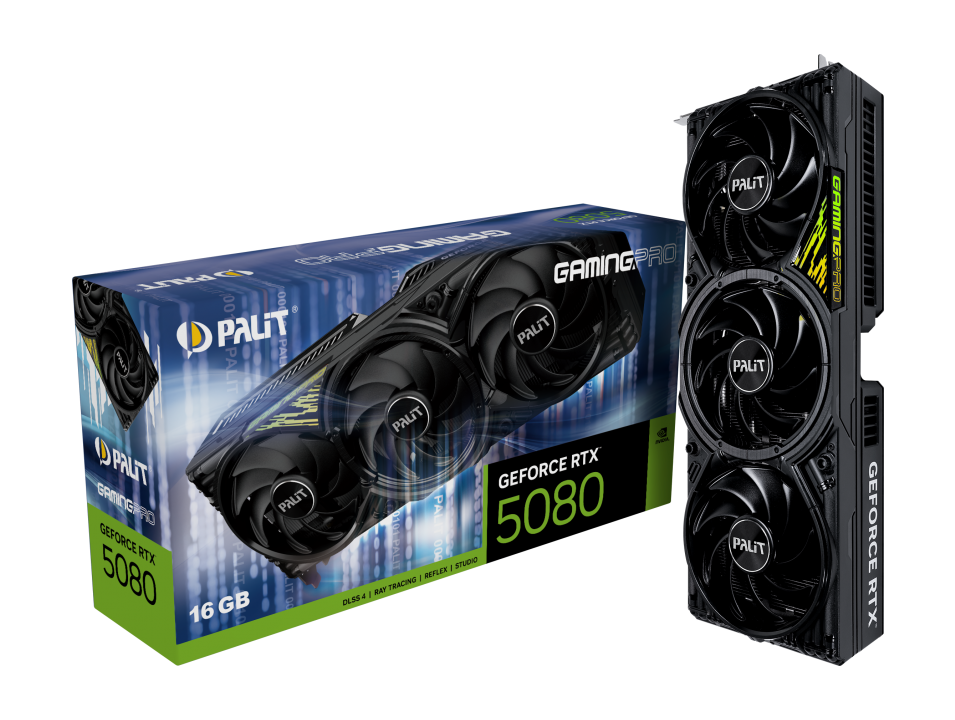 Tarjeta de Video Palit Gaming Pro RTX 5080 16GB GDDR7