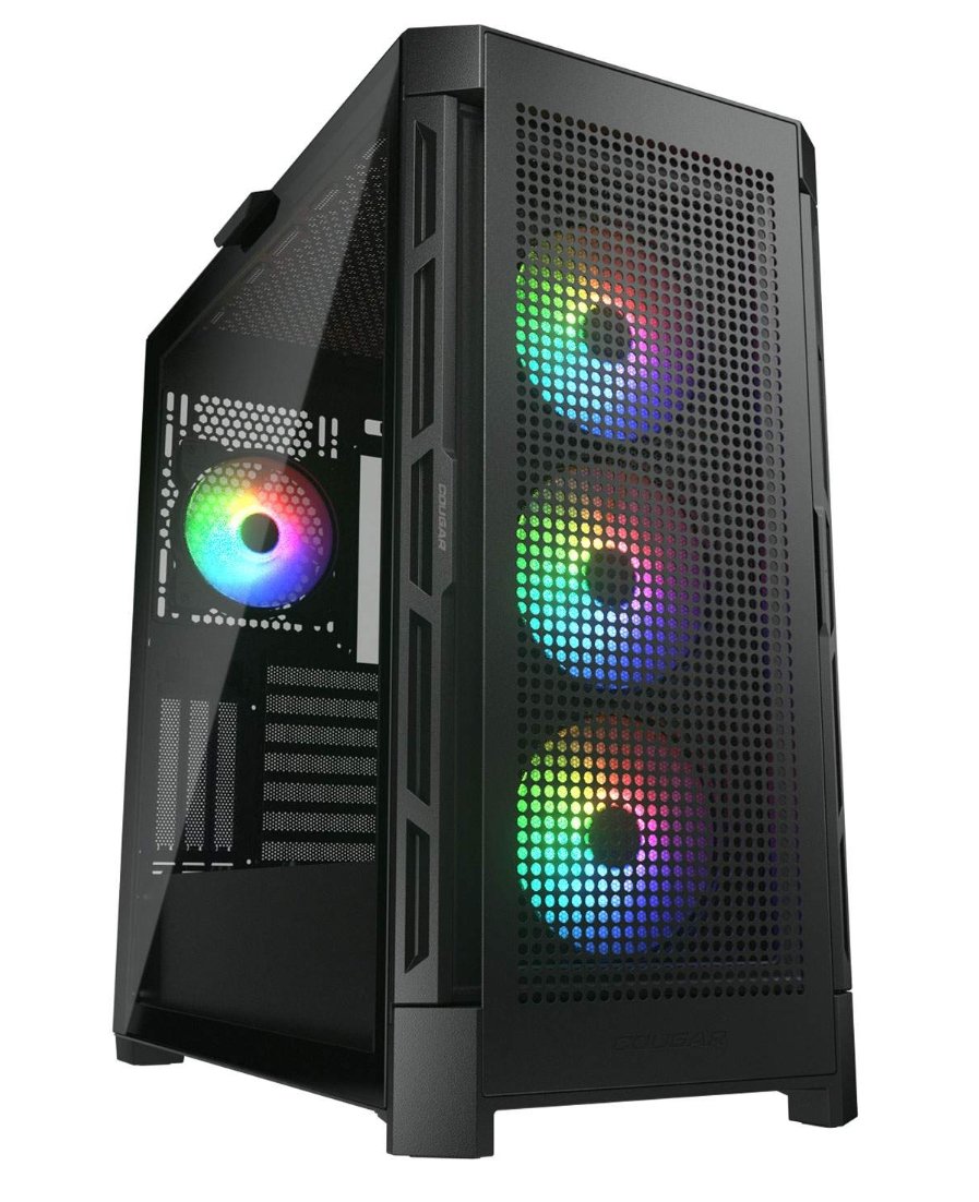 Gabinete Gamer Cougar Duoface Pro RGB Black