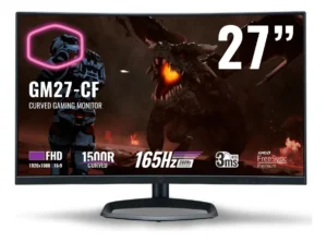 Monitor Cooler Master 27" GM27-CF 165Hz FHD 1920x1080 Curvo